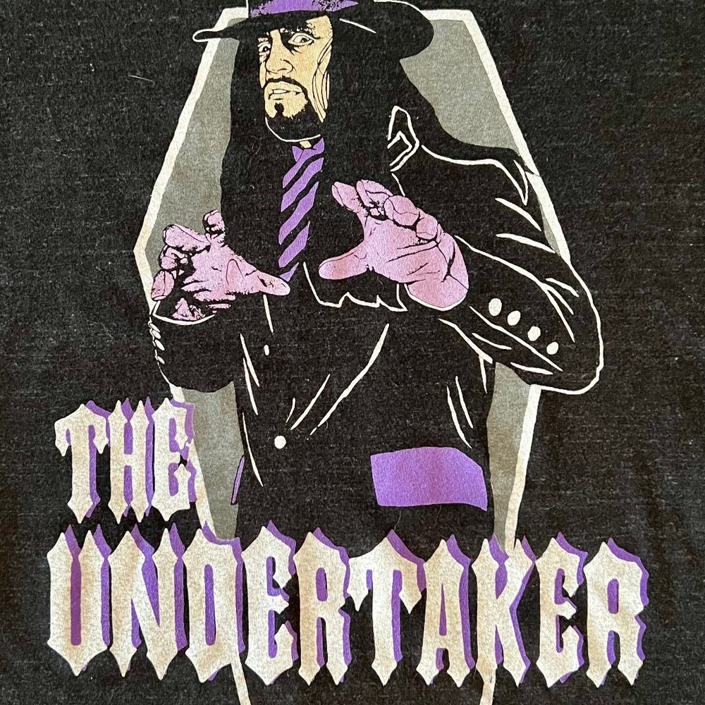 HOMAGE WWE Officially Licensed THE UNDERTAKER t-shirt MEN'S LARGE